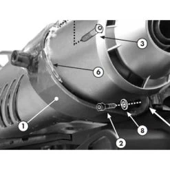 Givi 351Kit Mounting Kit For PL351 Pannier Holder Or T351 Saddle Bag Holder Yamaha FZ6