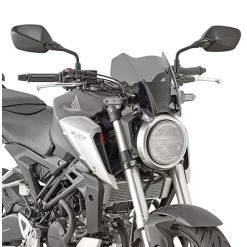 Givi A1164 Windshield, Smoked For Honda CB125R / CB300R (2018-)