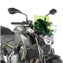Givi A4117GR Lime Windscreen & Fitting Kit For Kawasaki Z650 '17-'19