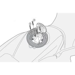 Givi BF22 Easylock Tank Ring For BMW Models