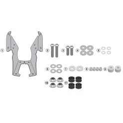 Givi D2143KIT Specific Fitting Kit For D2144ST Windshield For Yamaha Niken 900