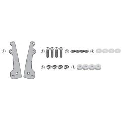 Givi D5129KIT Specific Windshield Fitting Kit For BMW F750GS (2018-)