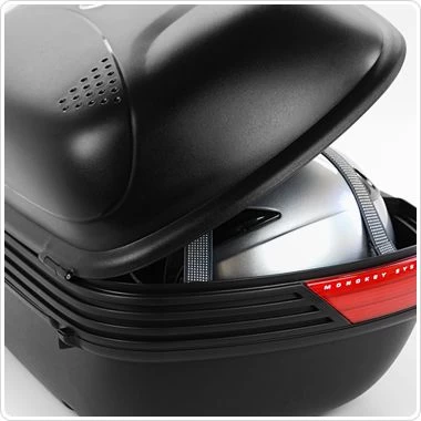 Givi E460N 46 Liter Monokey Top Case Matte Black - Image 4