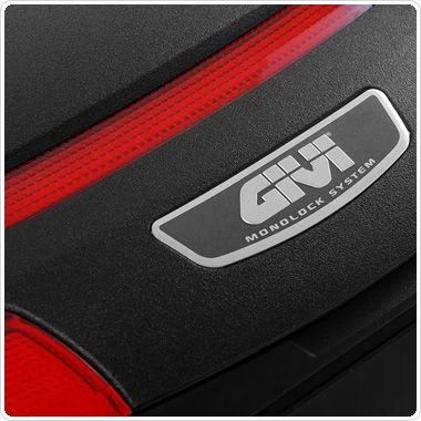 Givi E470NA 47 Liter Monolock Top Case Matte Black - Image 4