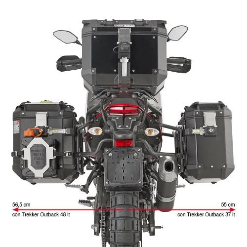 Givi PLO2145CAM Specific Pannier Holder For Yamaha Tenere 700 (2019-) - Image 2