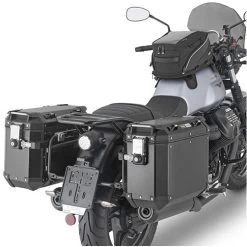 Givi PLO8206CAM Outback Side Carriers For Moto Guzzi V7 Stone (2021-)
