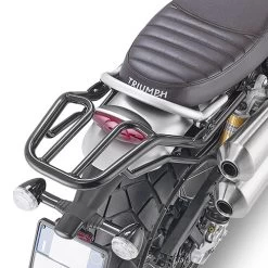 Givi SR6416 Specific Rear Rack, Gloss Black For Triumph Scrambler 1200 (2020-)