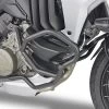 Givi TN7413 Engine Guards, Black For Ducati Multistrada V4 (2021-)